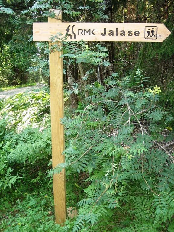 RMK Jalase nature trail in the Jalase landscape protection area in Rapla County