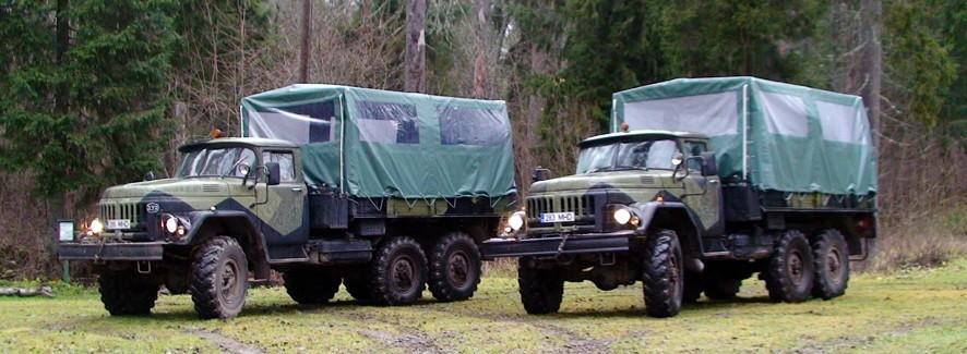 Safari on trucks in Kõrvemaa