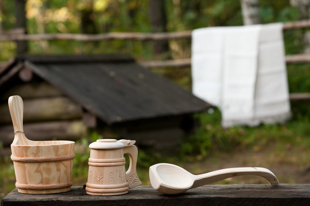 Handicraft shop at Estonian Open Air Museum (Eesti Vabaõhumuuseum)