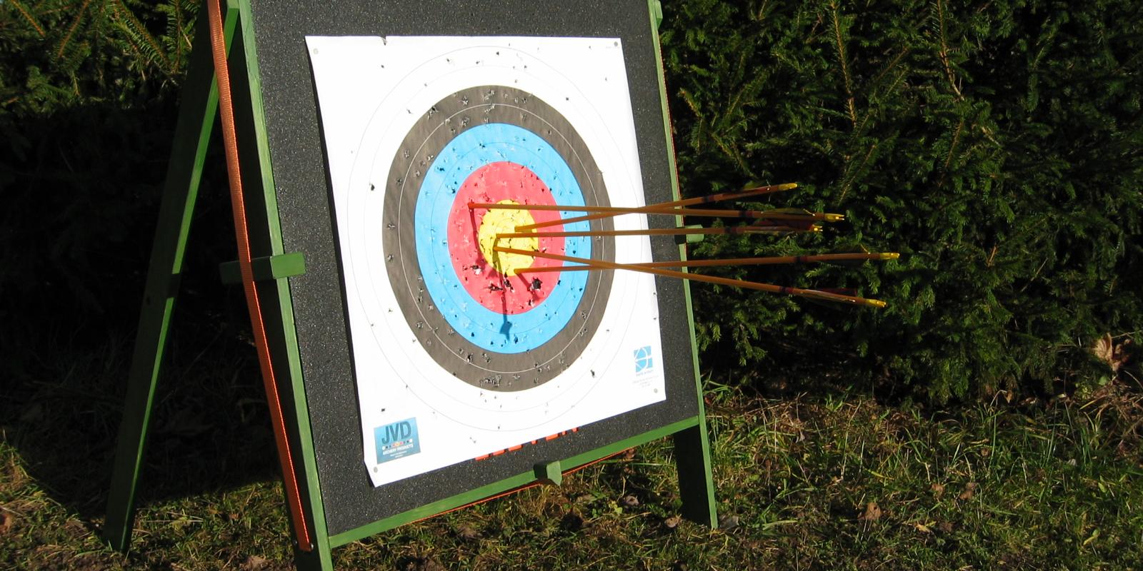 Adventure on the archery track in Rüütli Farm