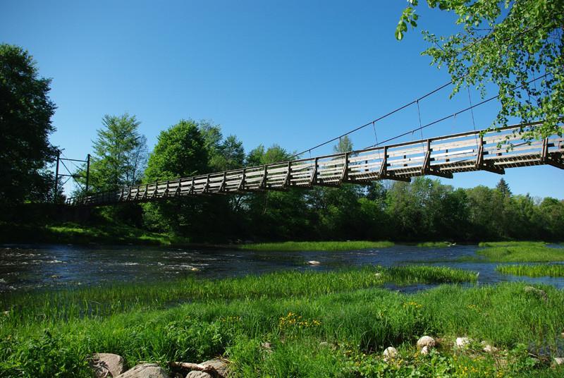 Hängebrücke von Jõesuu