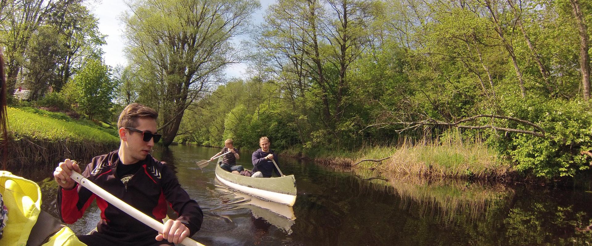 Kanuu.ee canoe trip in Soomaa with a bog walk