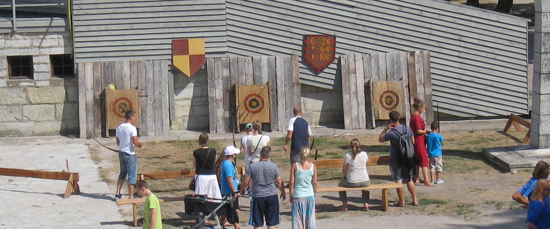 Archery at Kuressaare Castle