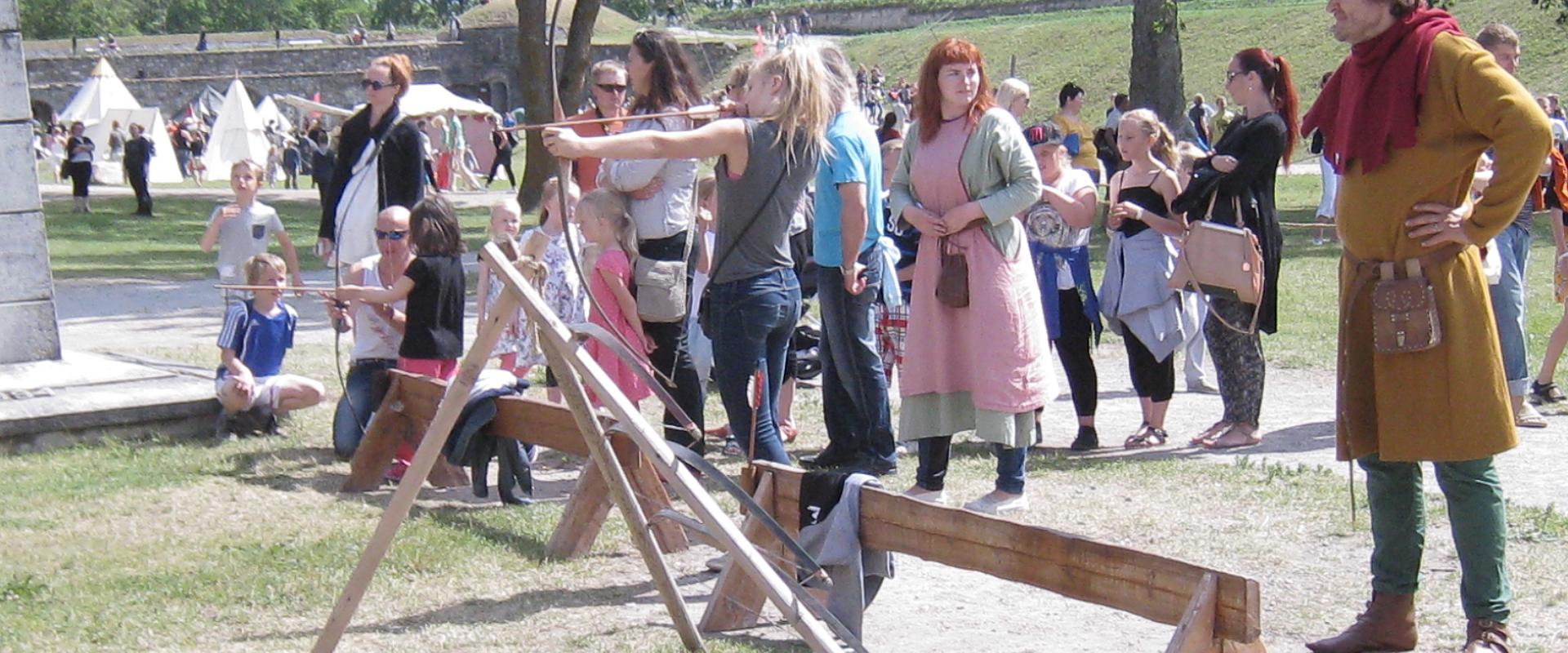 Archery at Kuressaare Castle