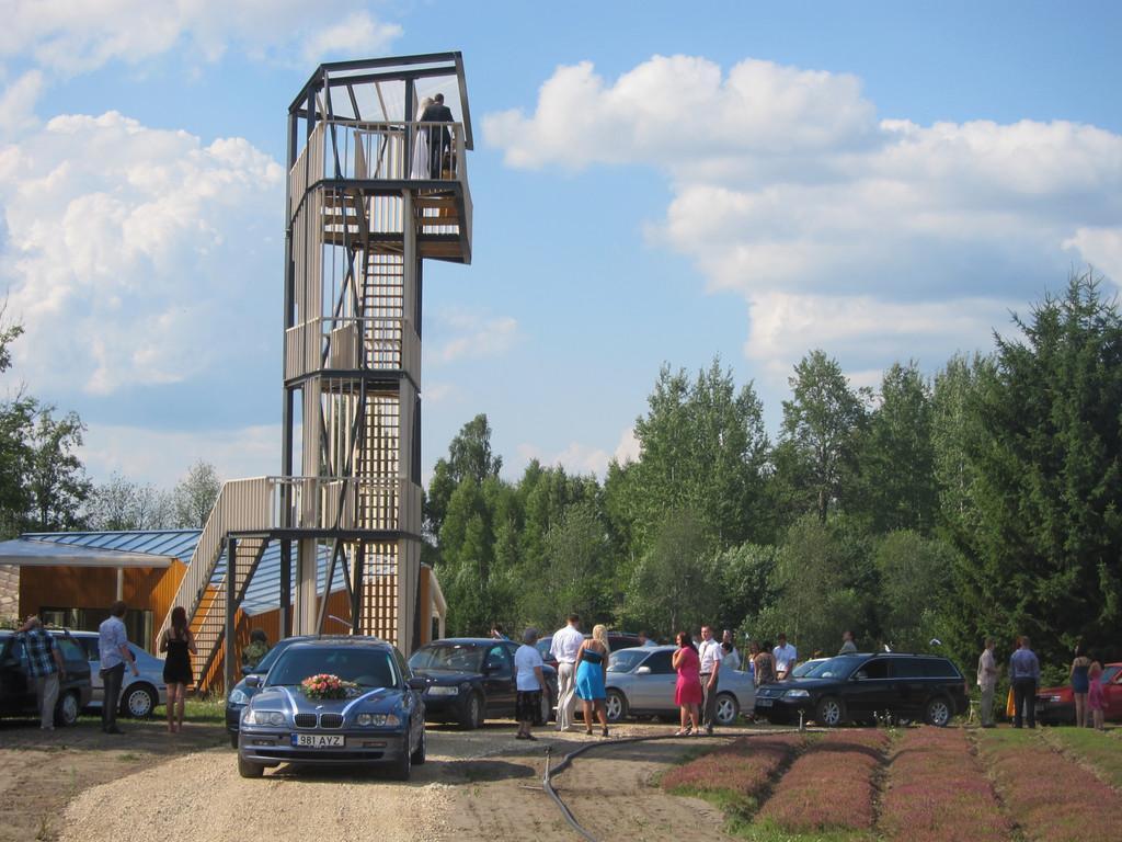 Teehaus-Aussichtsturm des Energie-Hofes