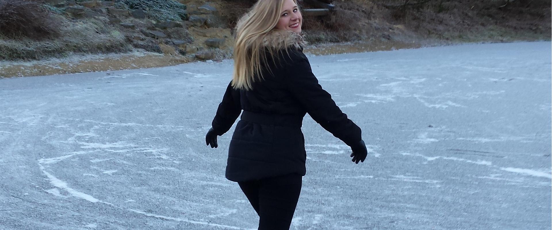 Skating at Kõrveküla Holiday Centre!