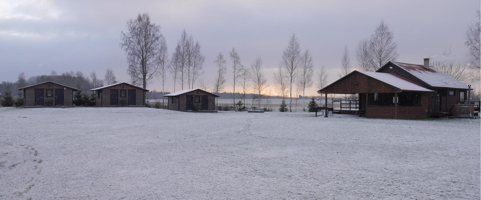 Saunamaja ja kämpingud