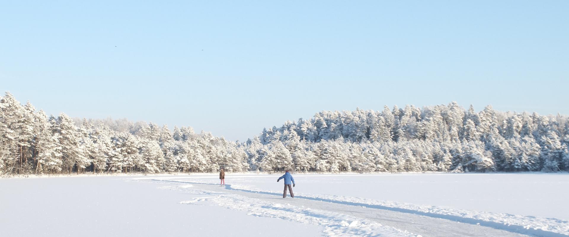 Slidošanas pārgājieni Kervemā (Kõrvemaa)