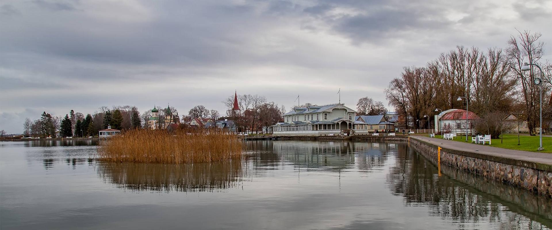 Afrika-Strand und Promenade in Haapsalu