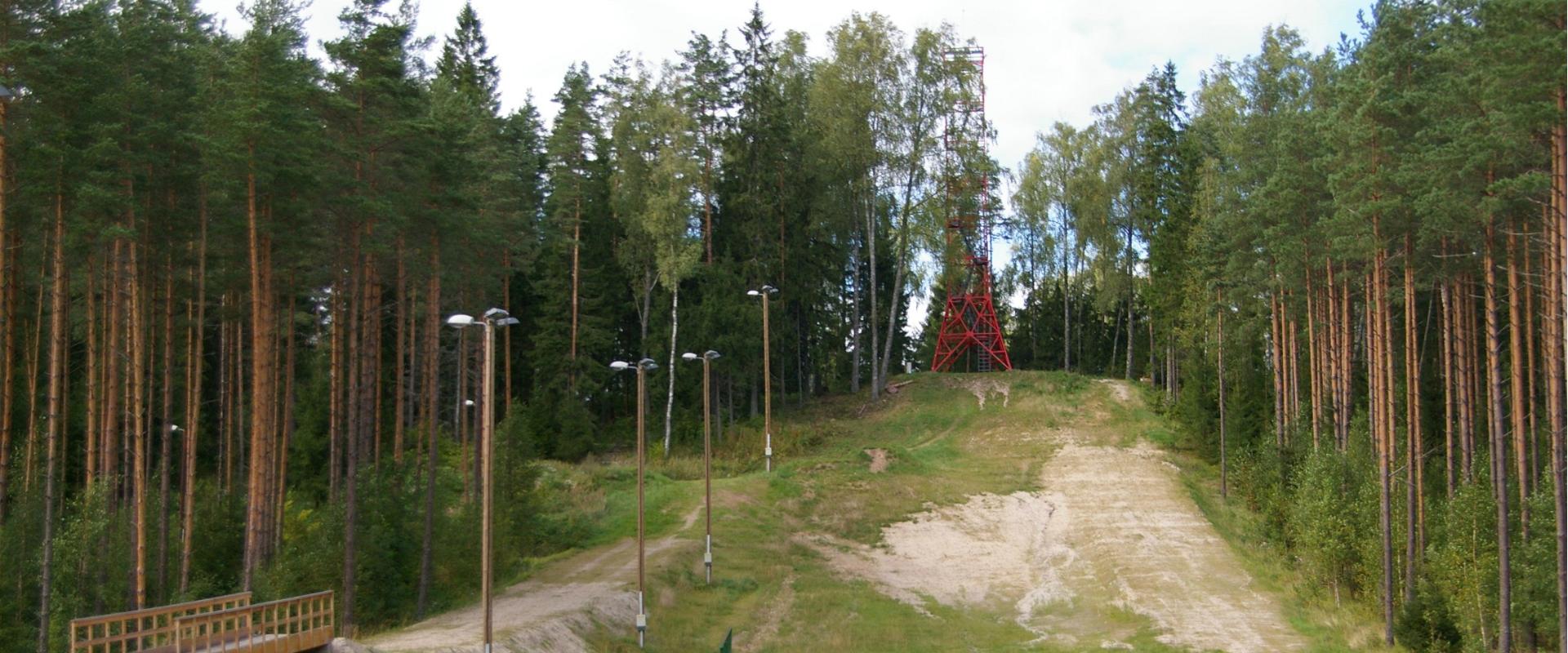 Valgehobusemägi observation tower