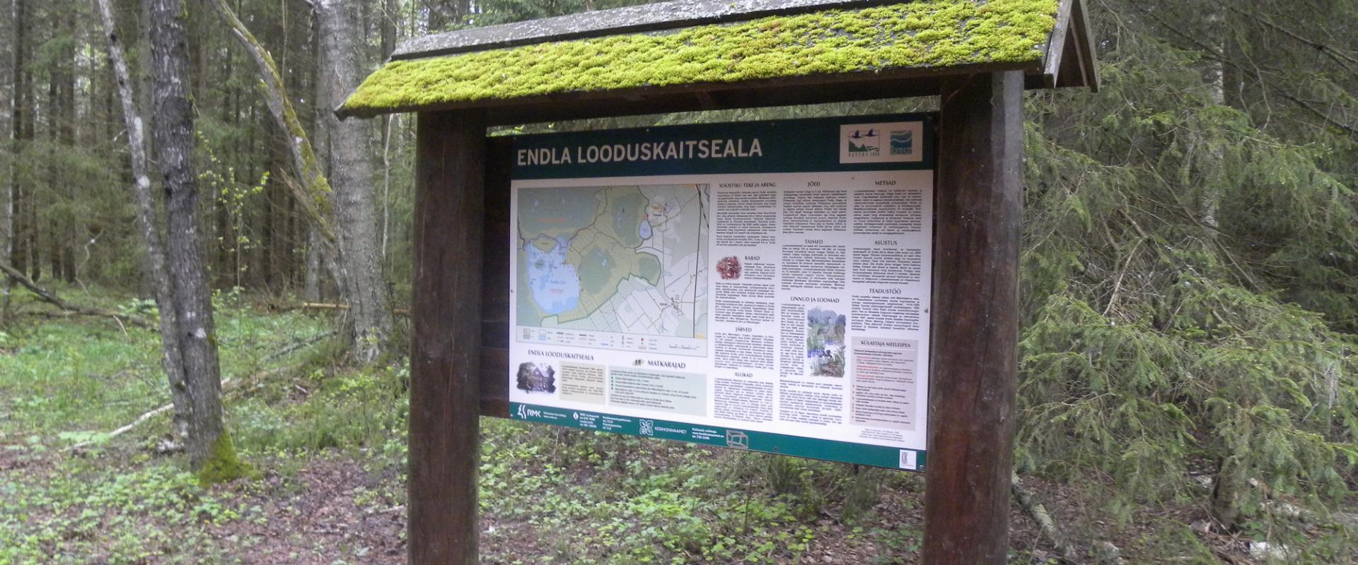 Endla Nature Reserve and centre at Tooma