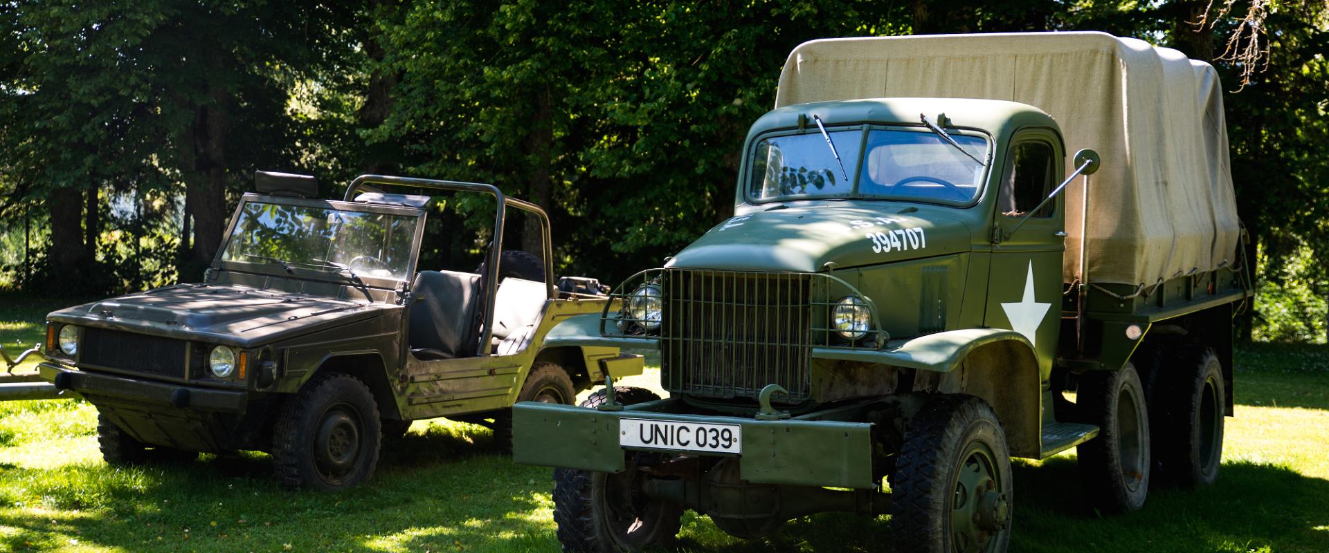 Eesti Vabadusvõitluse Muuseumi sõjamasinad