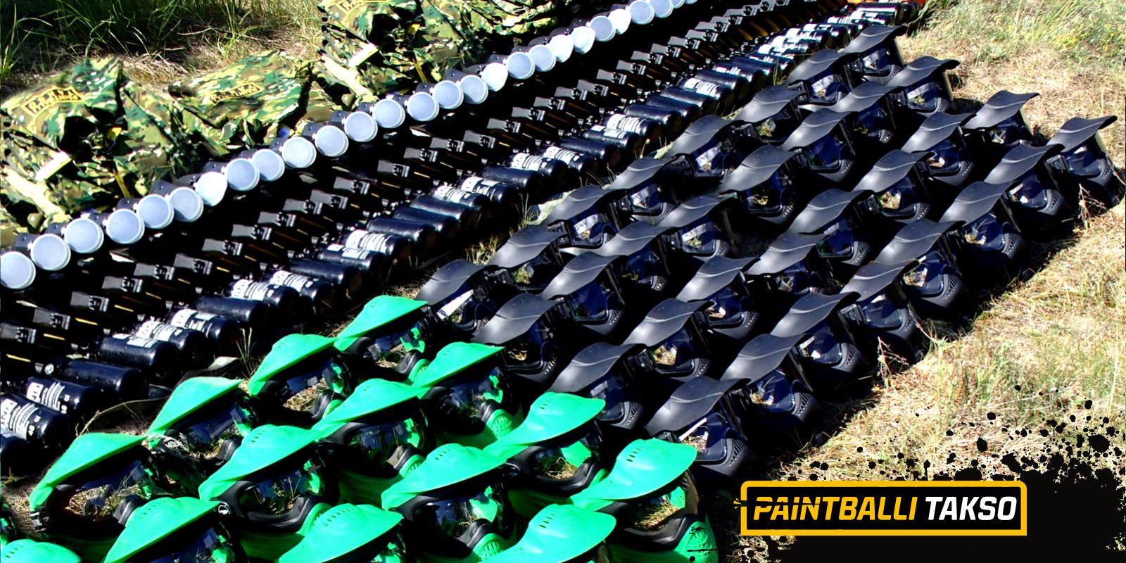 Paintball all over Estonia - order the Paintball Taxi!