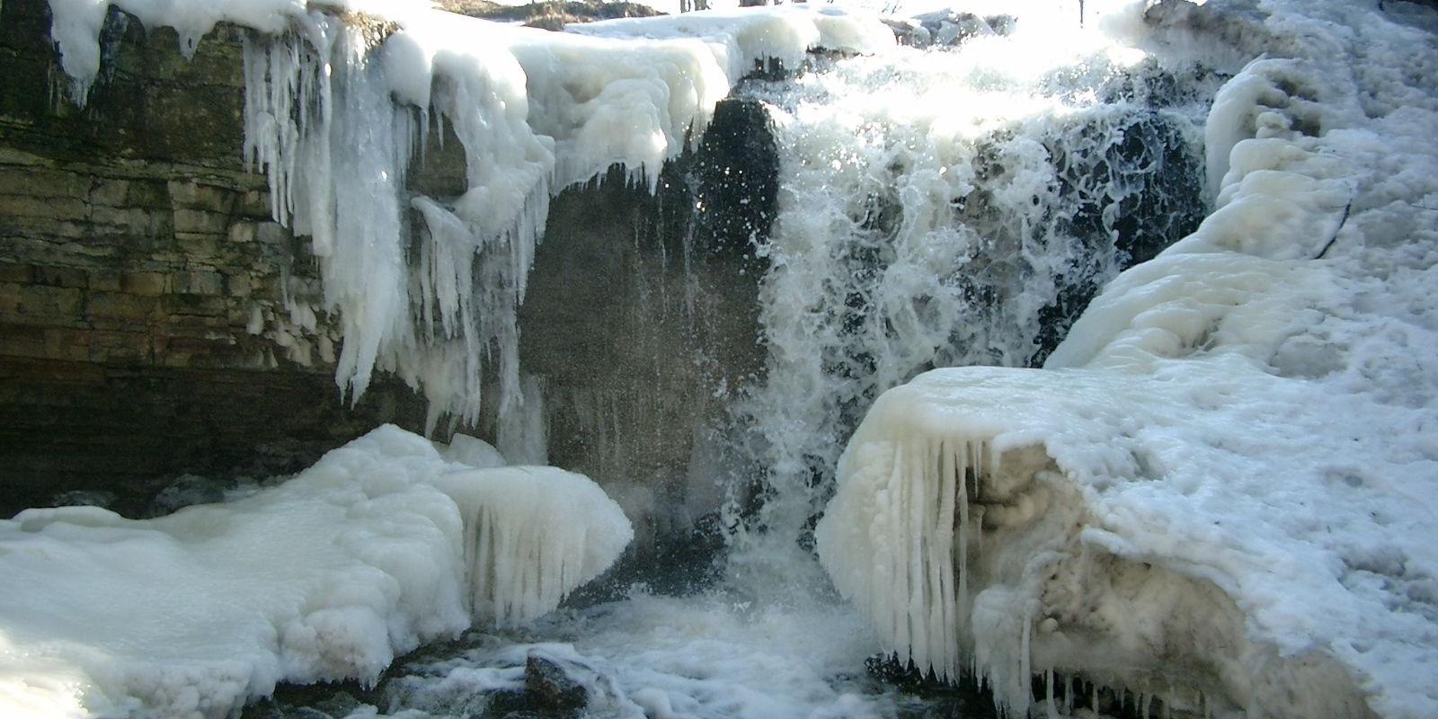 Langevoja waterfall