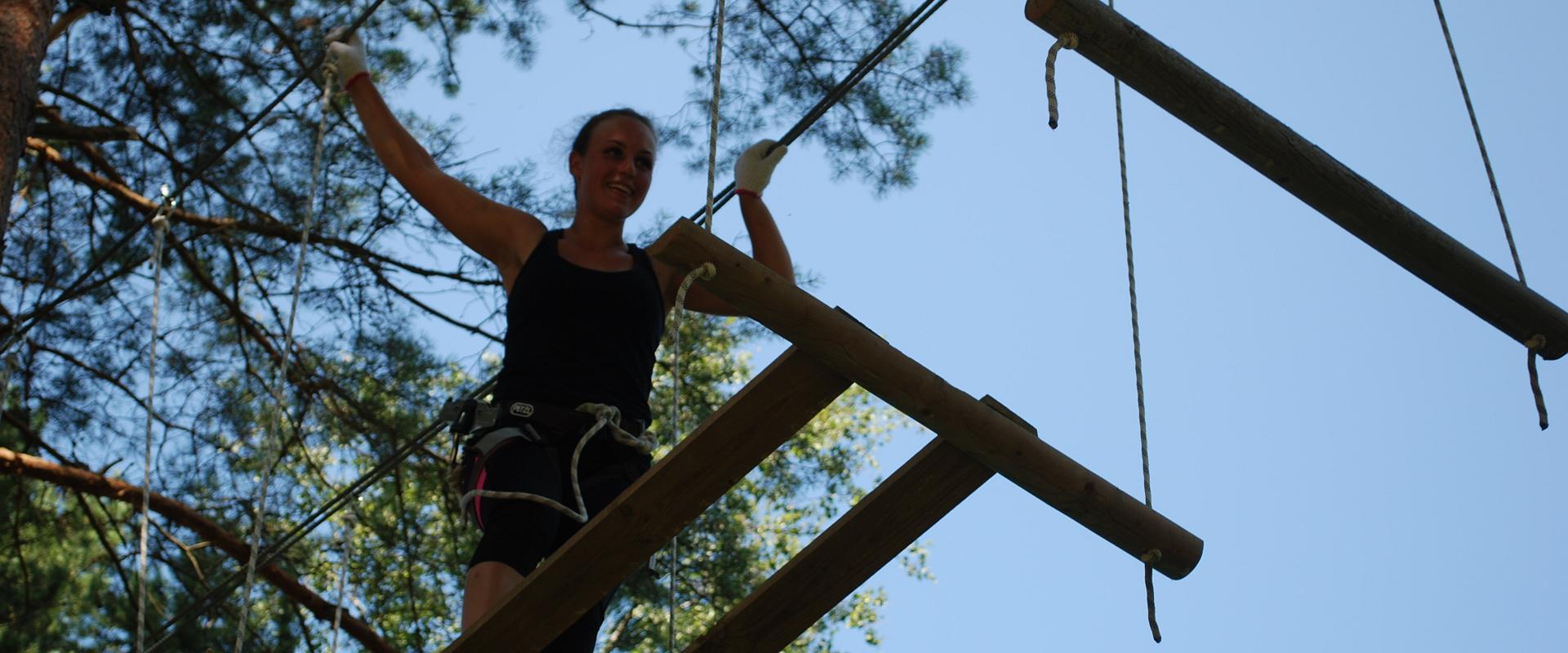 Hallikivi Adventure Park in Saaremaa