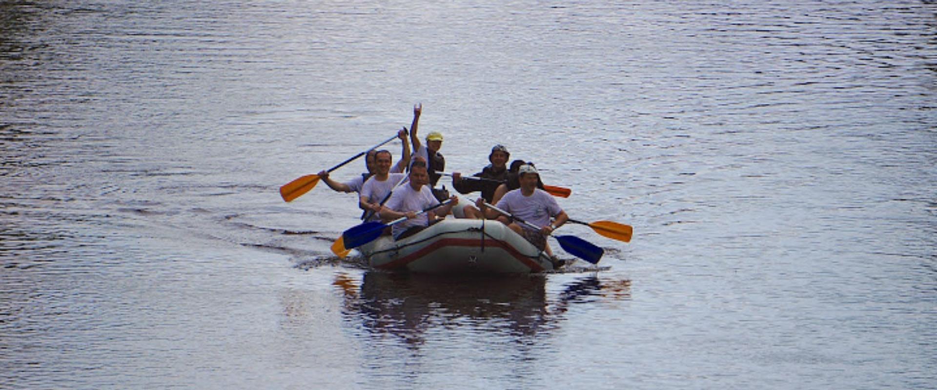 Water trip to Aidu fjords or the River Purtse