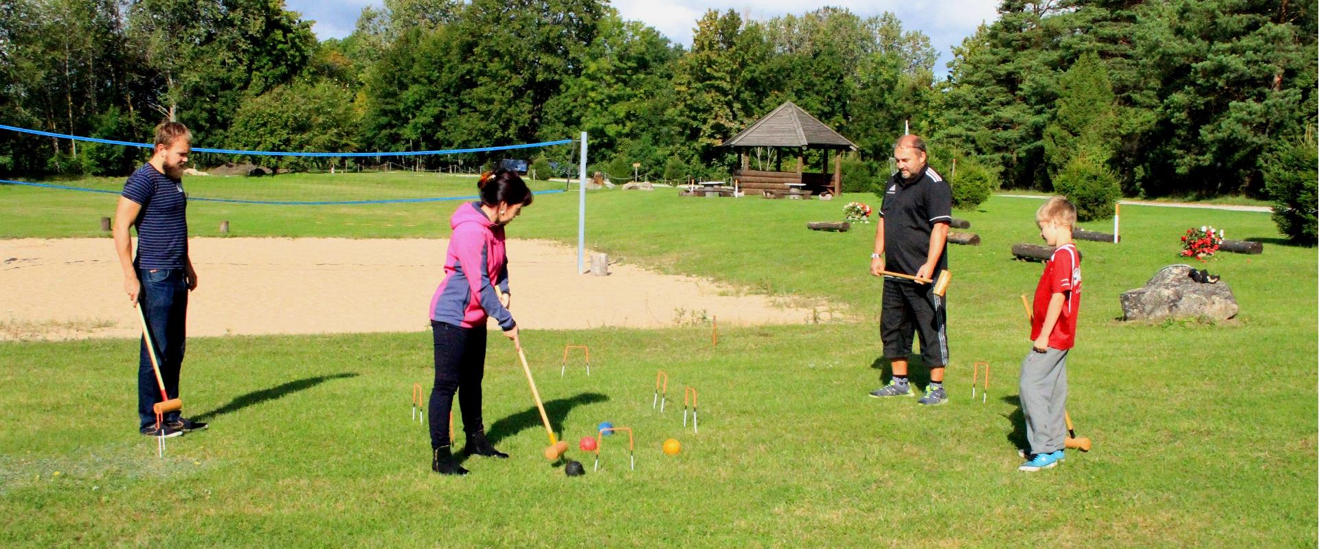 Sports games at UusKalda Sports and Holiday Village