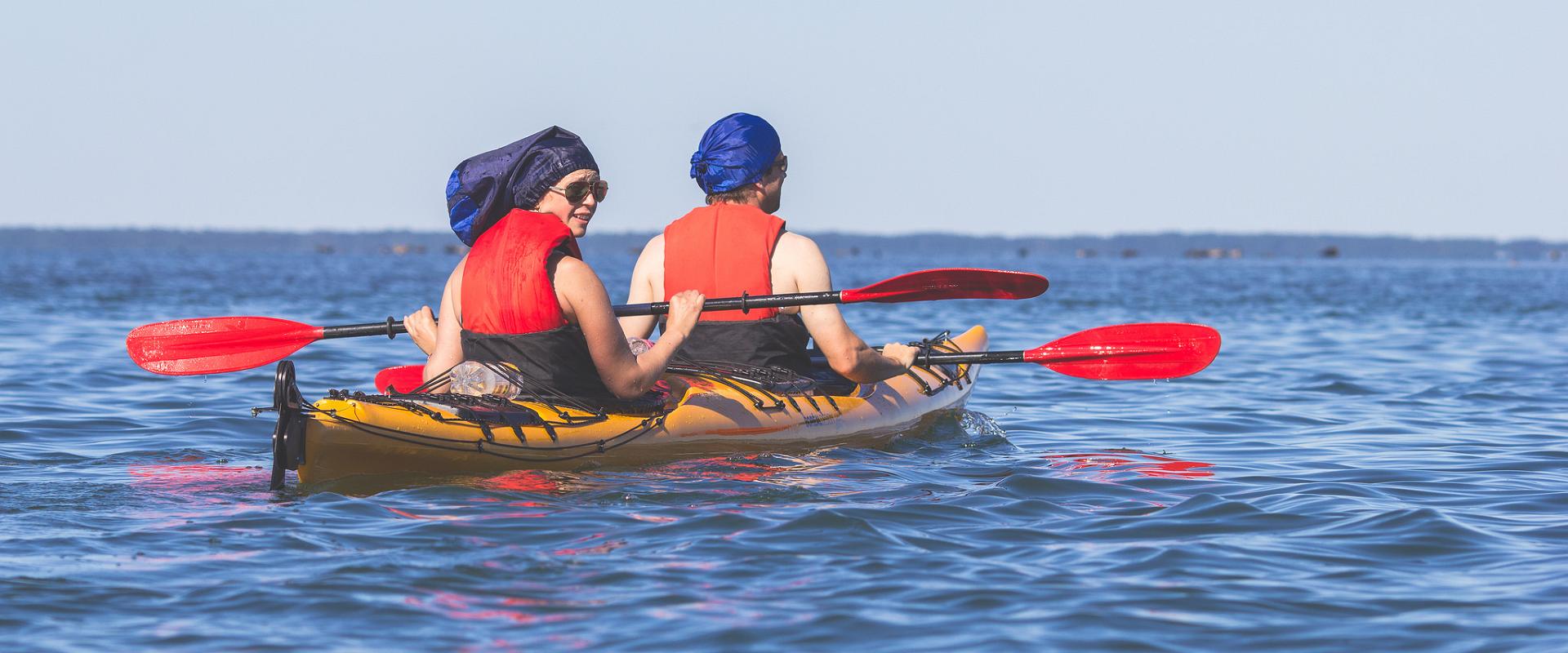 Two-day kayaking trip around the islets of Hiiumaa