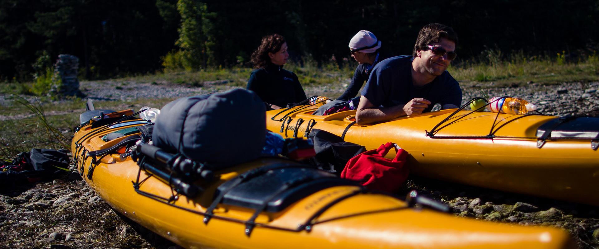 Two-day kayaking trip around the islets of Hiiumaa