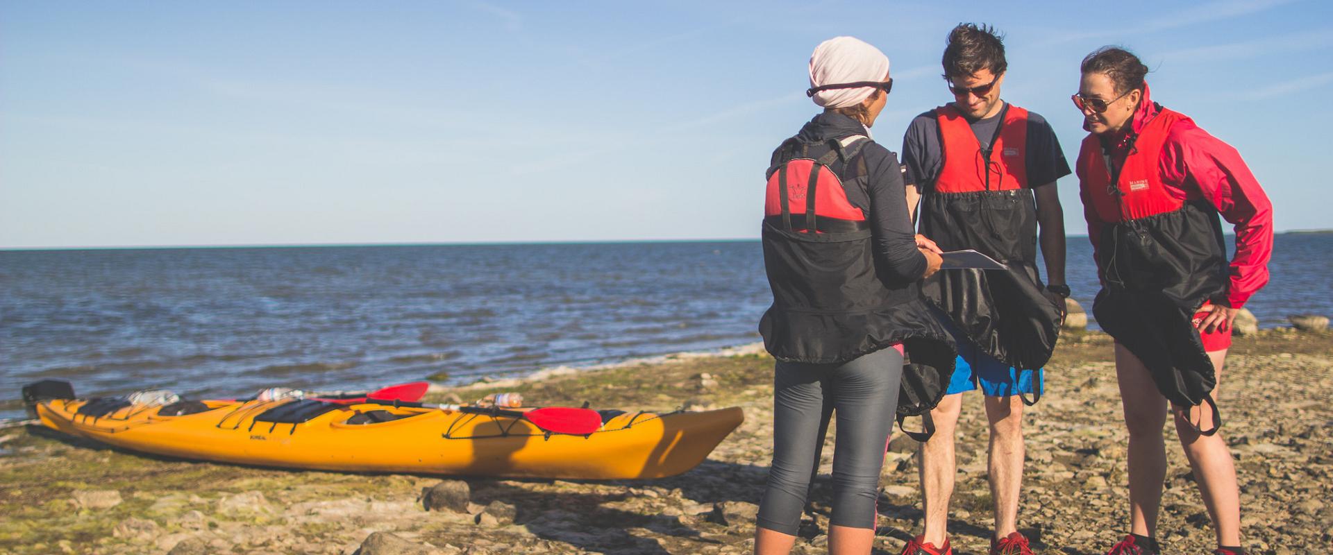 Two-day kayaking trip around the islets of Hiiumaa