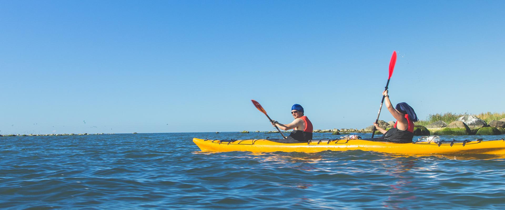 Two-day kayaking trip around the islets of Hiiumaa