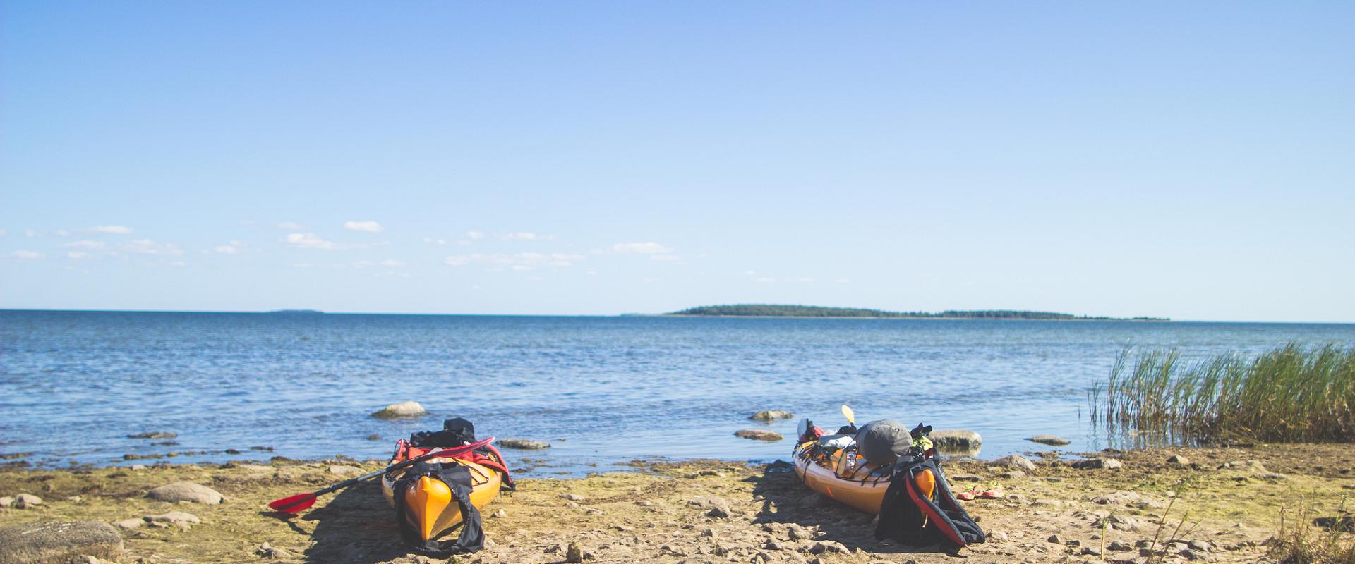 Two-day kayaking trip around the islets of Hiiumaa