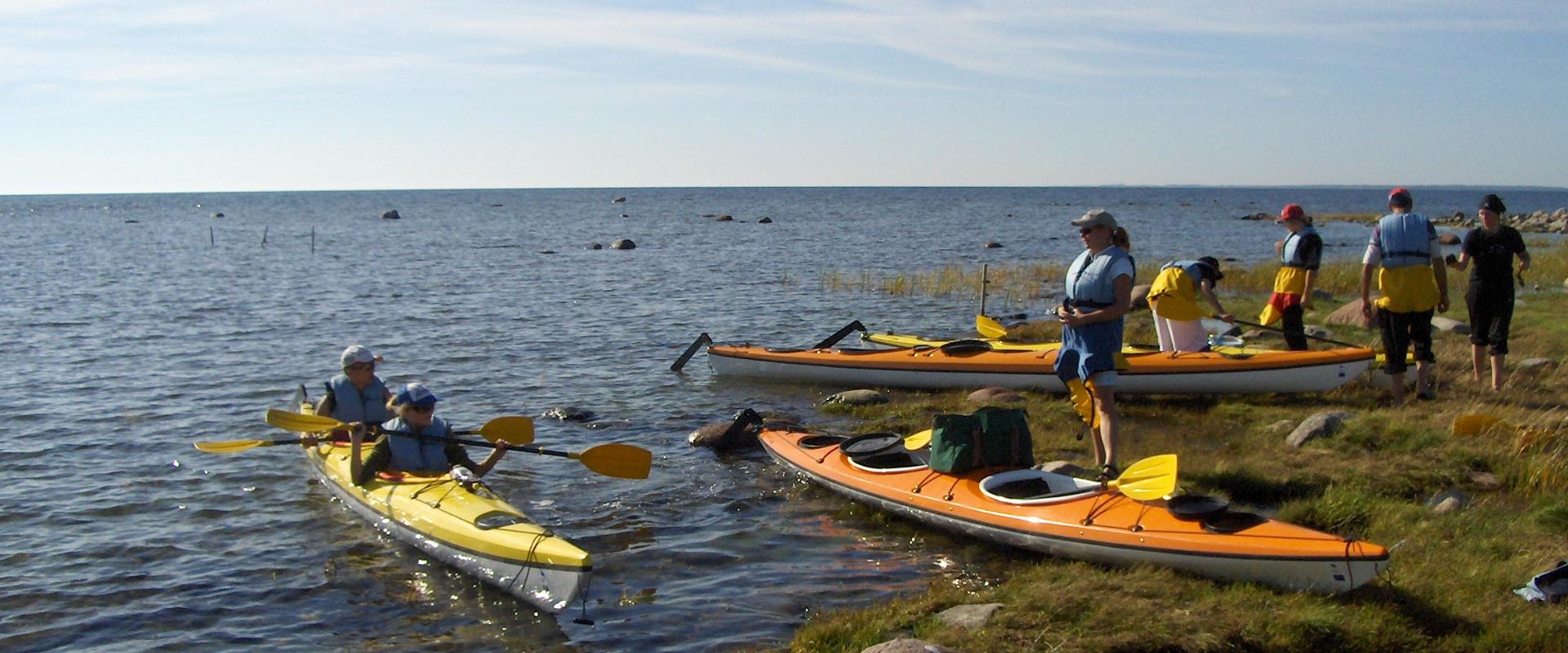 Kayaking in Western Saaremaa