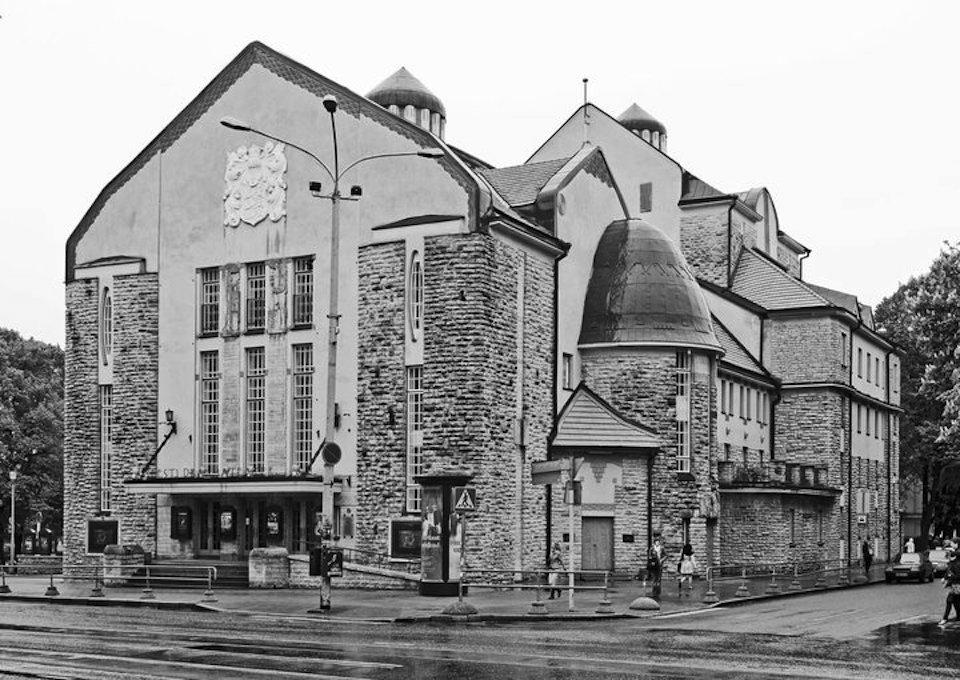 Das Gebäude des Estnischen Dramatheaters