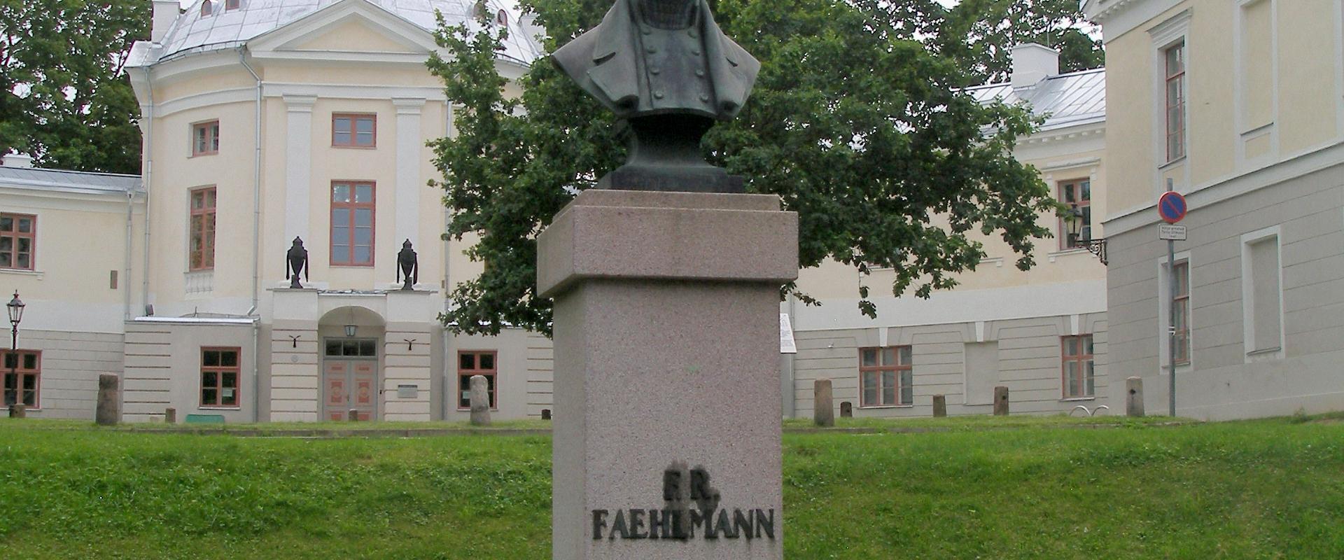 Das Denkmal für Fr. R. Faehlmann
