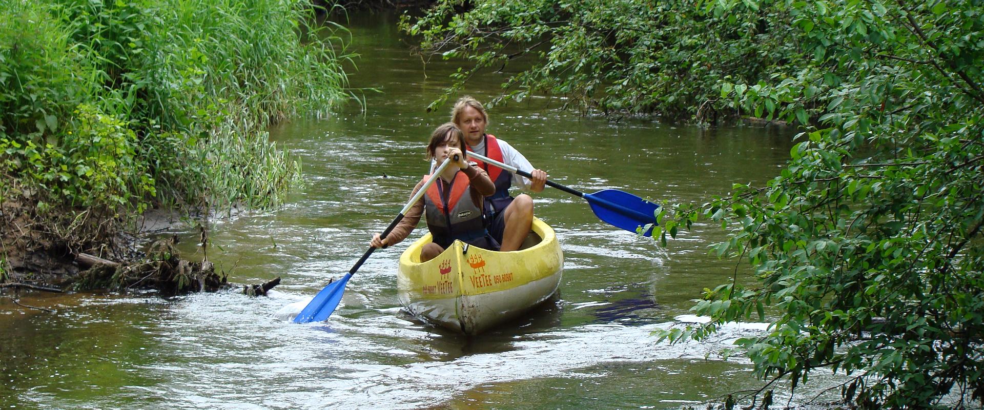 Veetee rafting ja kanuumatkad