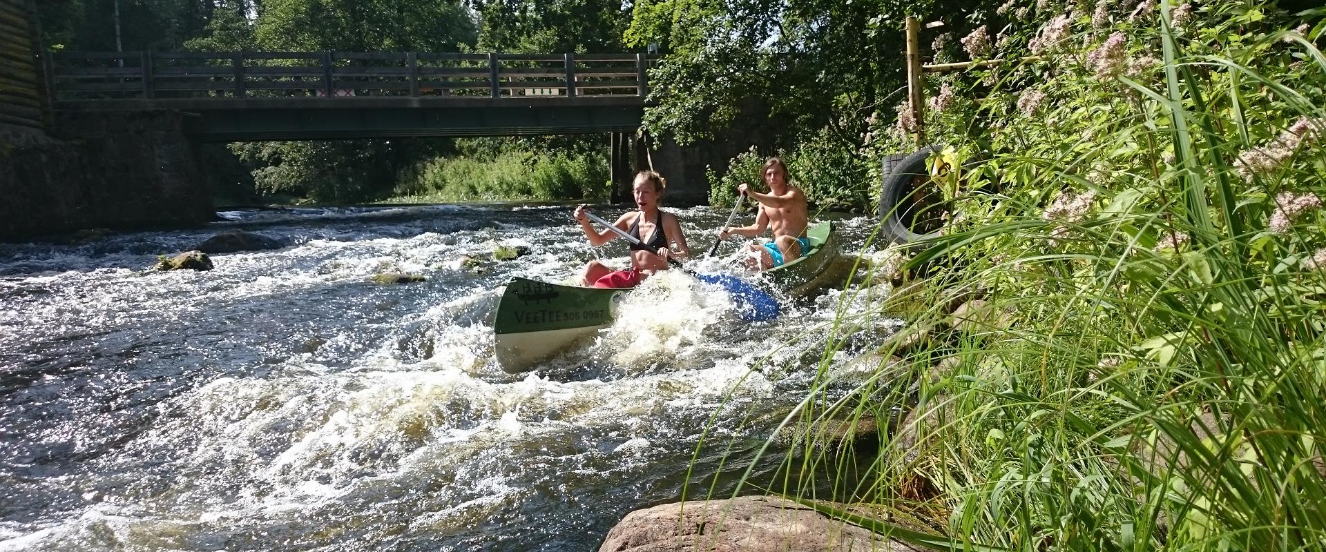 Veetee rafting ja kanuumatkad