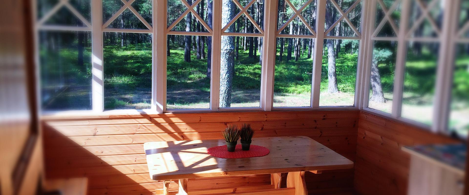 Merikotka puhkemajad Naissaarel