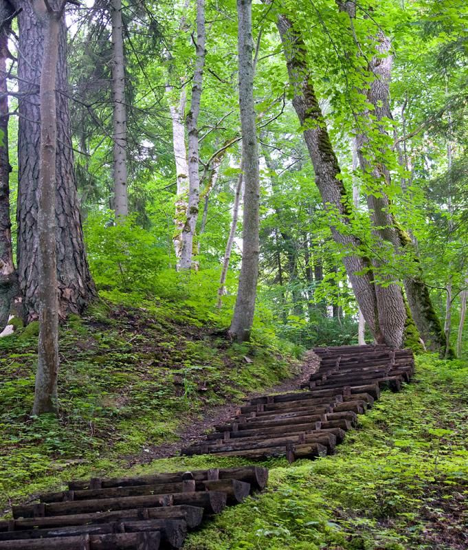 Naturlehrpfad im Park von Keila-Joa