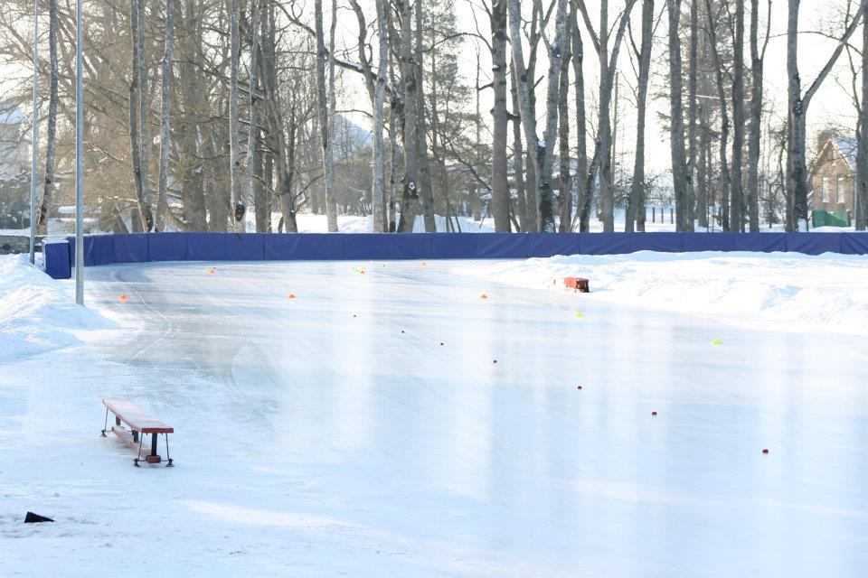 Eisbahn von Adavere