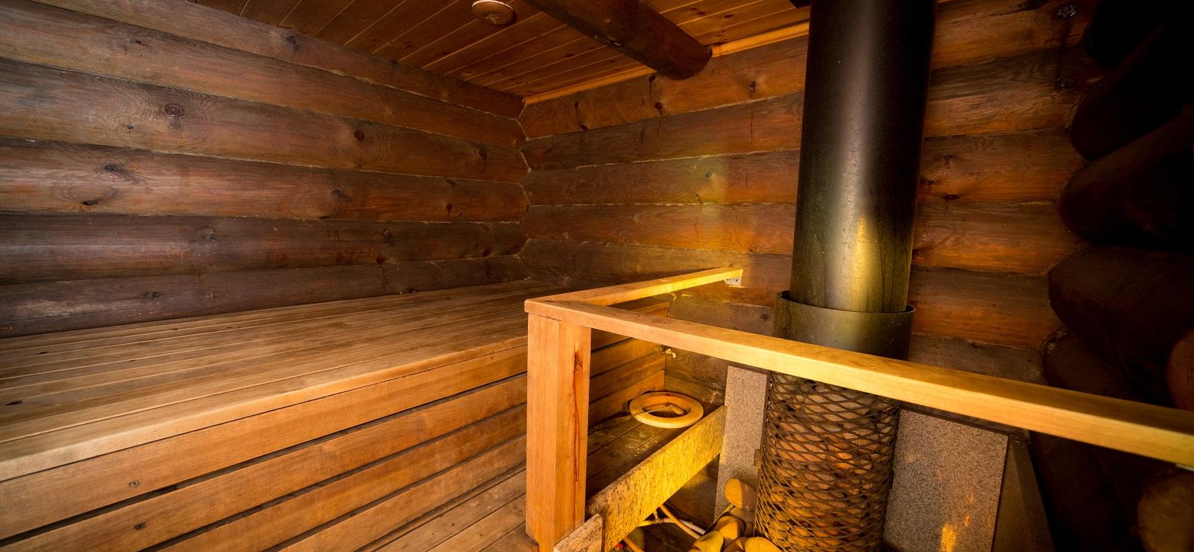Sauna-Cottage Ella and barrel sauna