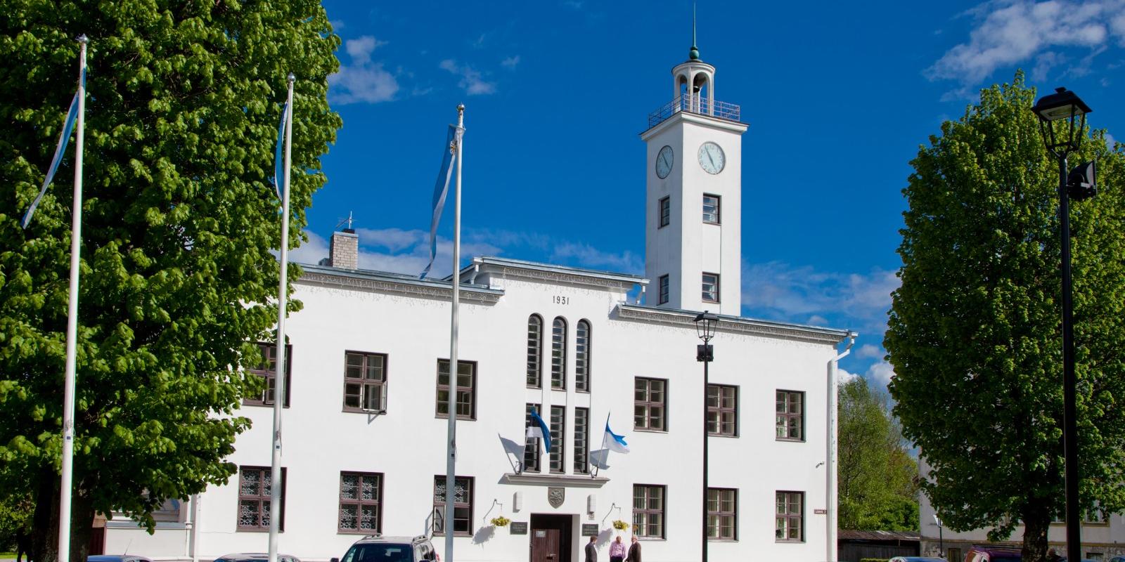 Das Rathaus von Viljandi