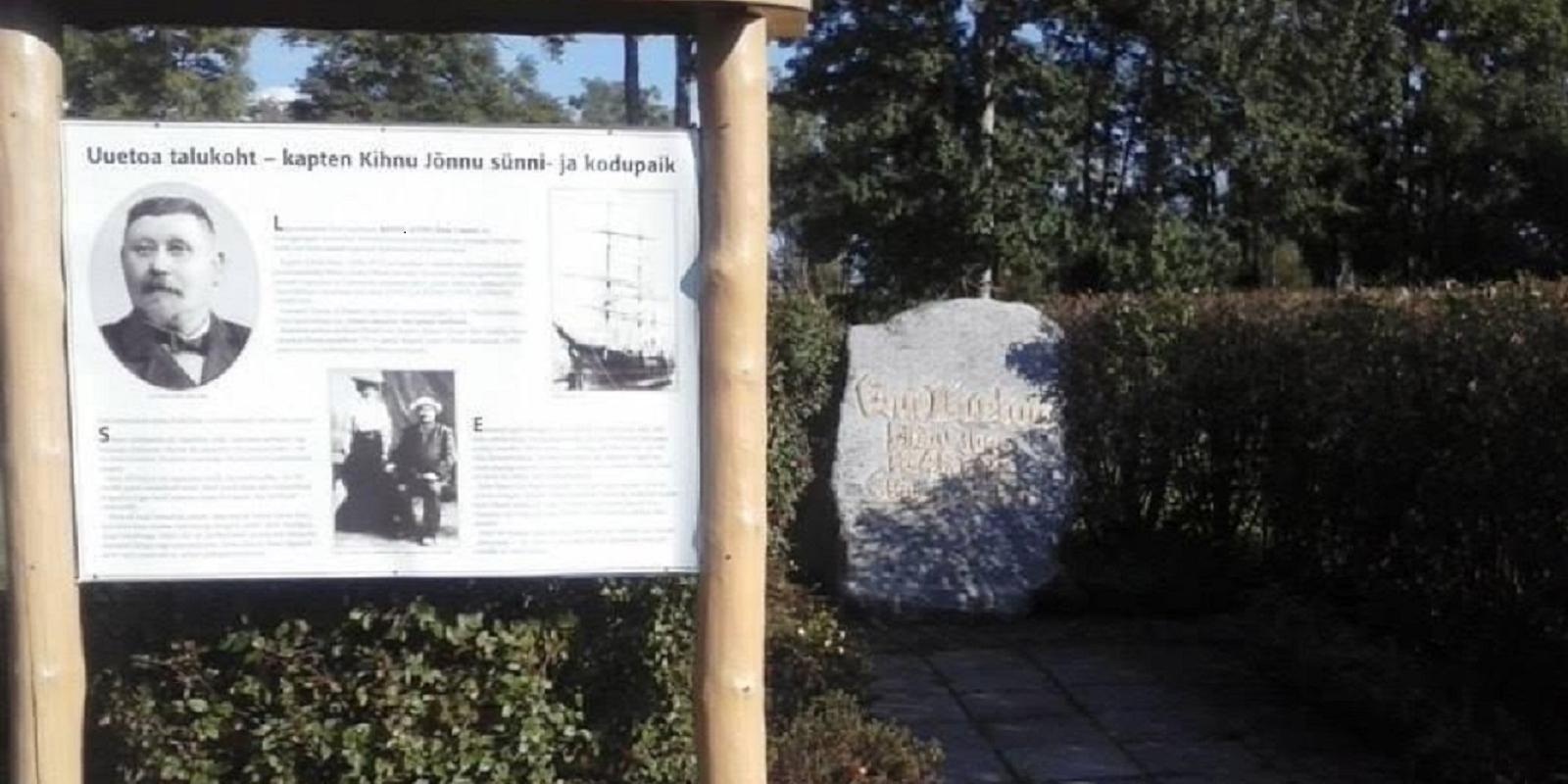 Gedenkstein für Kihnu Jõnn (Enn Uuetoa)