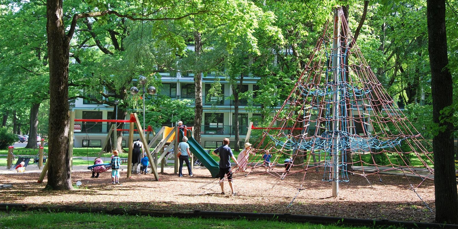 Vanapark playground in Pärnu