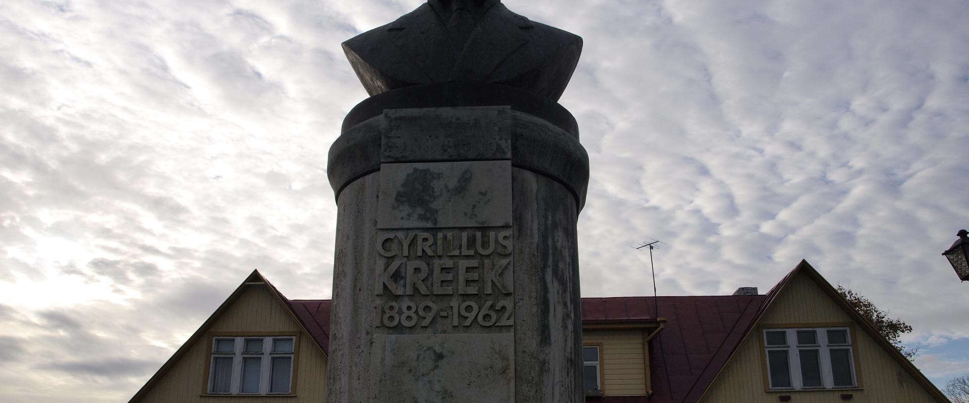 Memorial to Cyrillus Kreek