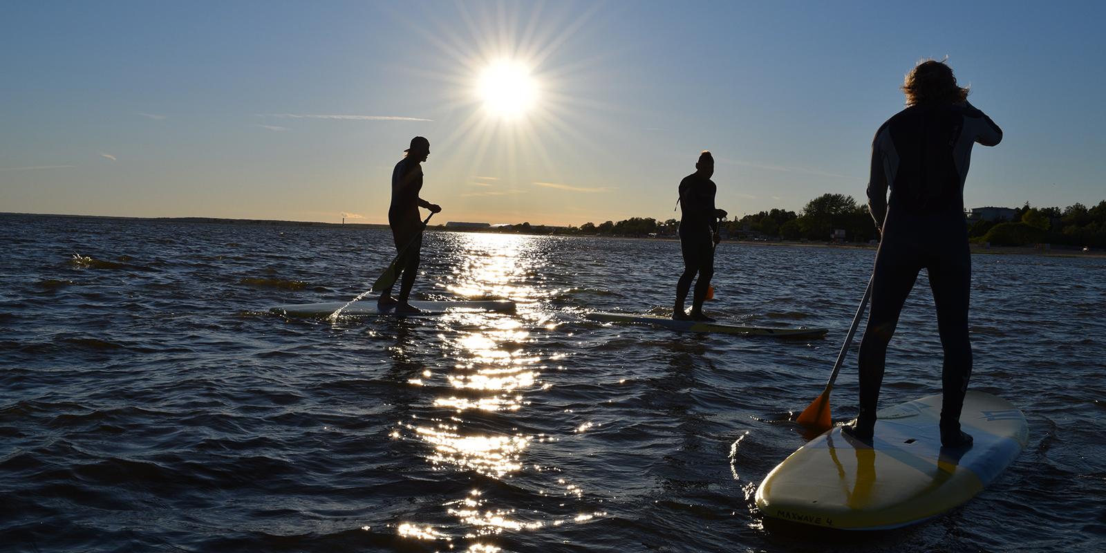 SUP board rental by Pärnu Surf Center in Pärnu and elsewhere in Estonia