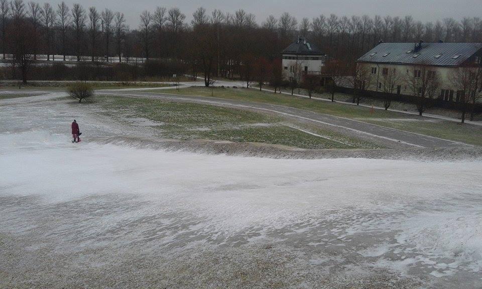 Rodelberg im Erholungspark Tähtvere