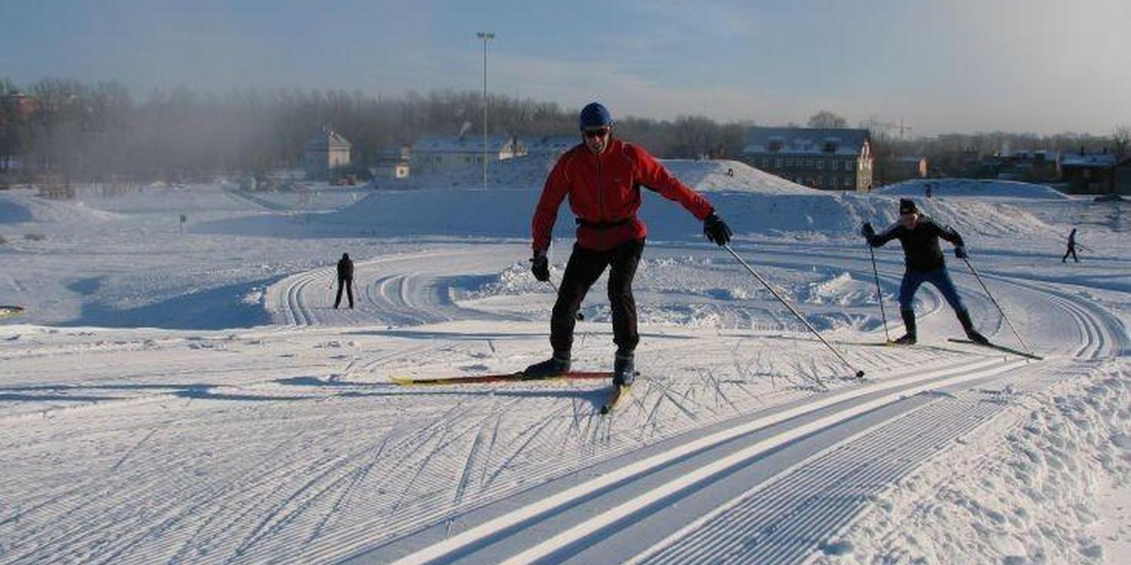 Rodelberg im Erholungspark Tähtvere