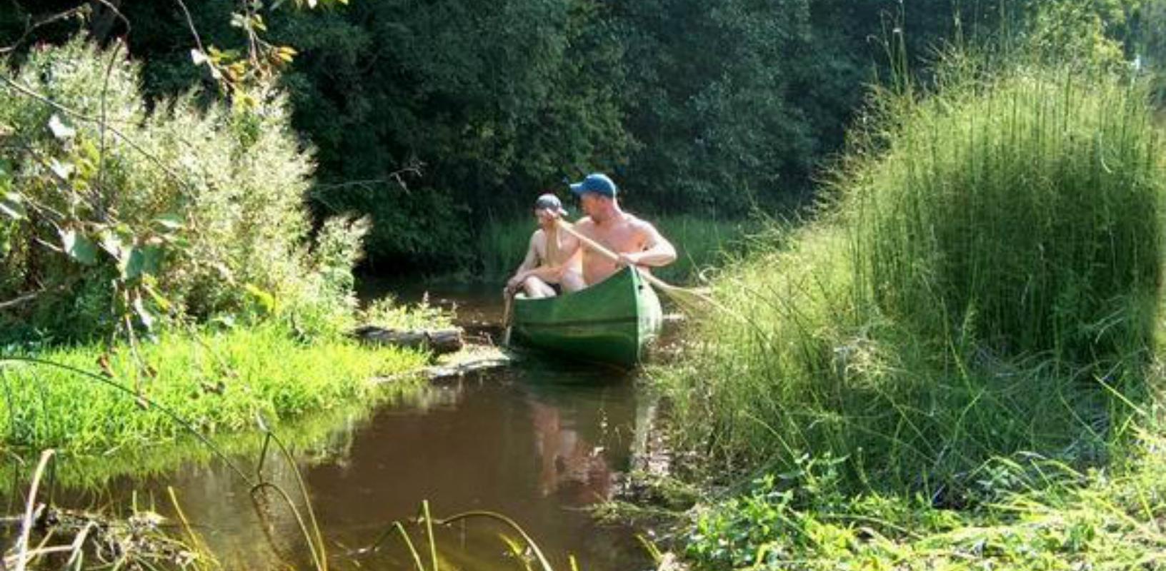 Canoe hikes at Linnumäe Nature Farm