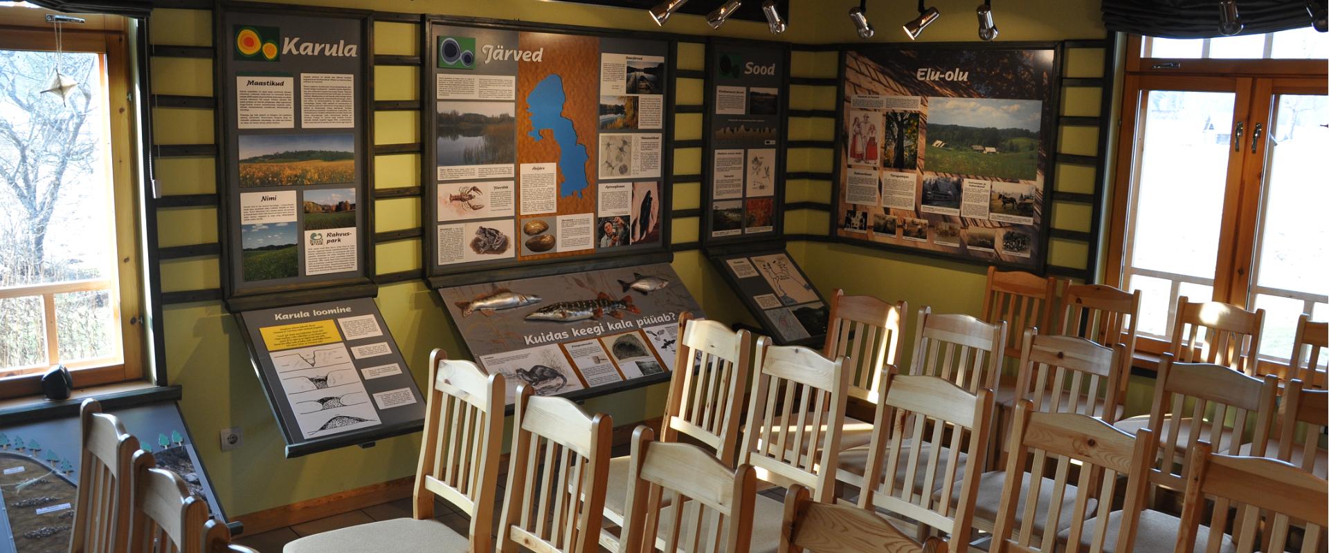 Visitor Centre of Karula National Park by Lake Ähijärv