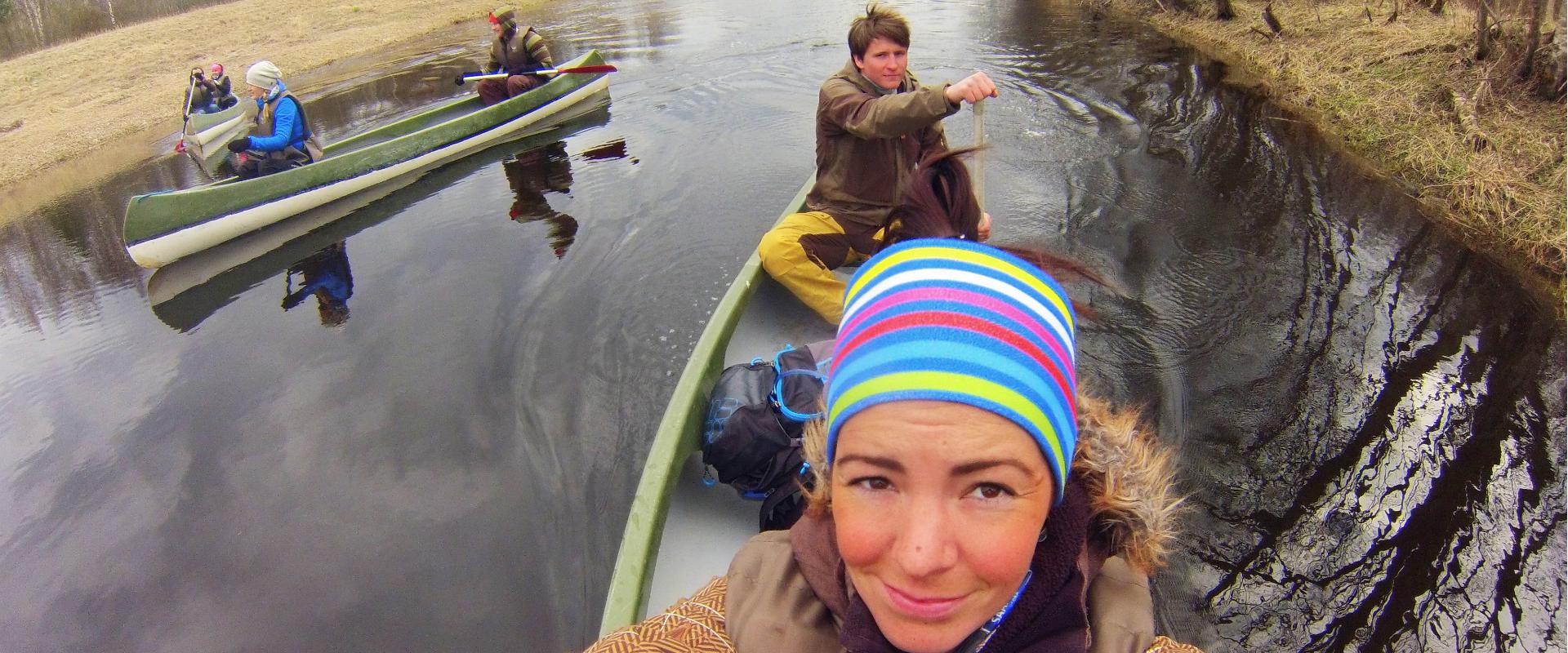 Kanuu.ee 1-day canoe trip on River Sauga