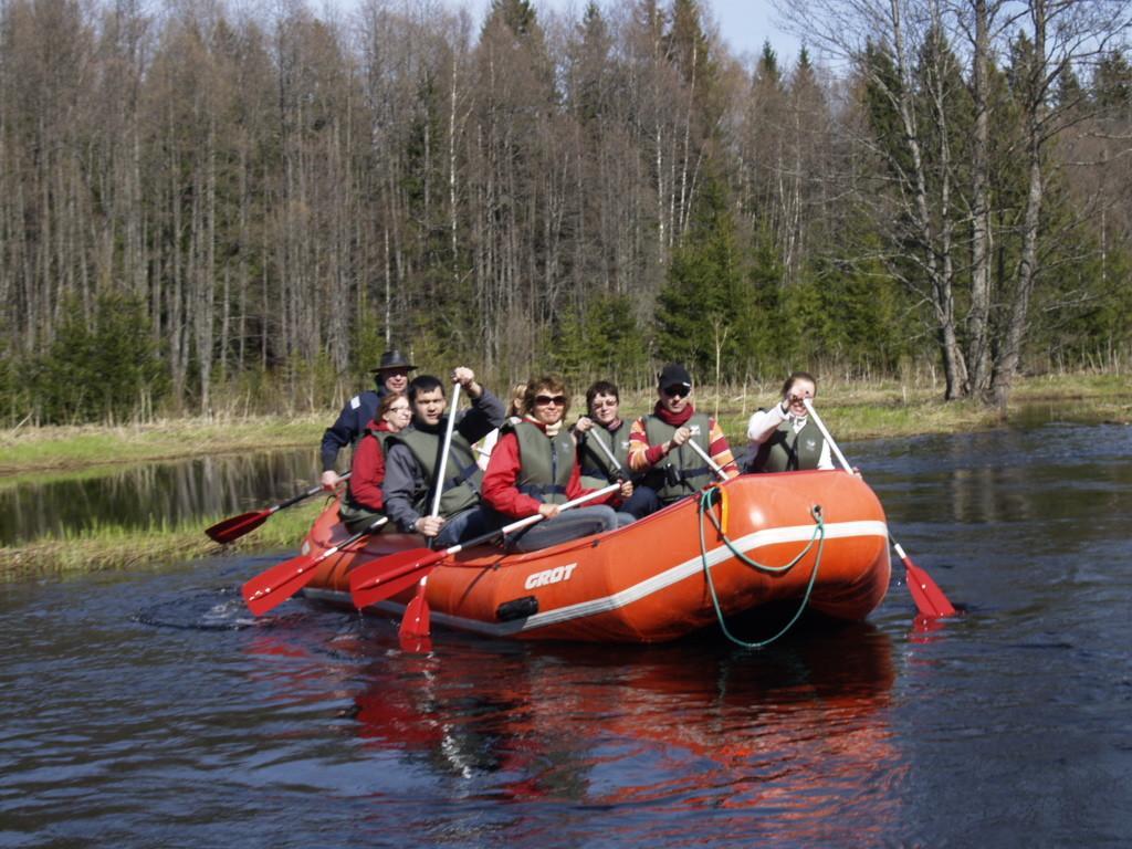 Kanuu.ee canoe or raft trip on River Jägala + ZIL zafari