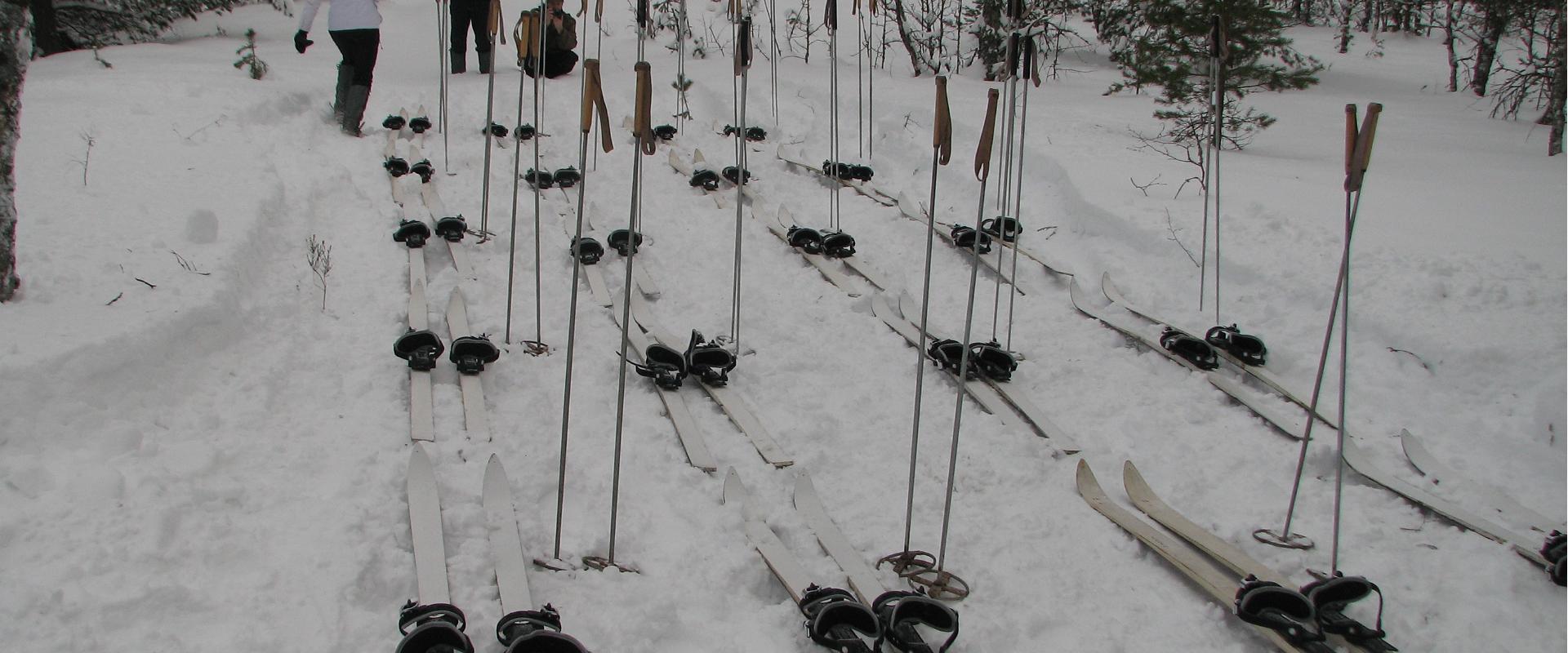 Kanuu.ee ZIL Safari und Skiwanderung im Moor Koitjärve