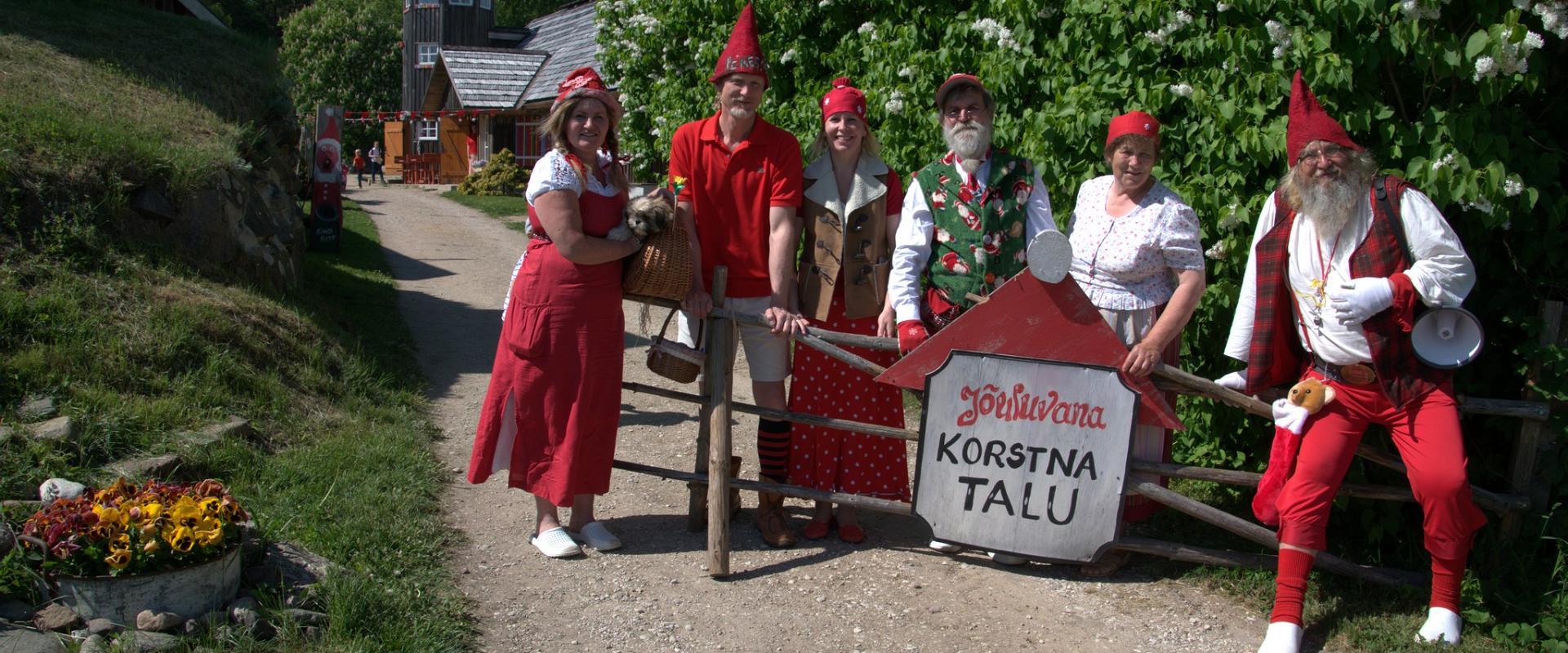 Jõuluvana Korstna talu perepäevad