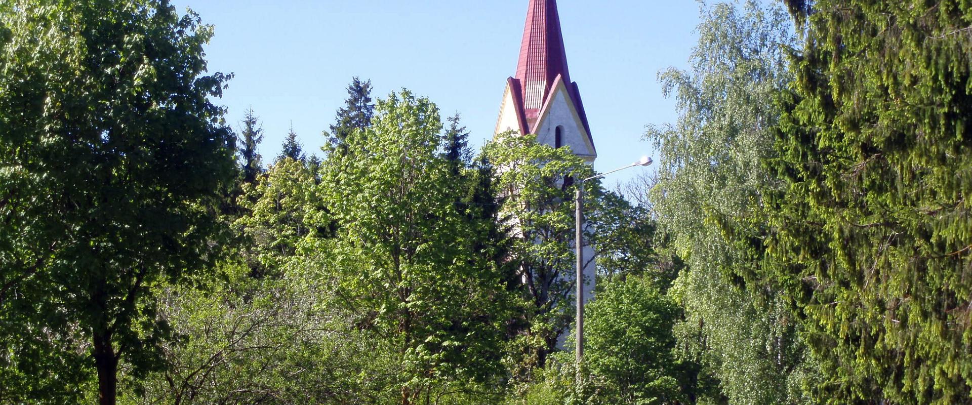 Die Jaagupi Kirche (dt. Jakobuskirche) in Pärnu