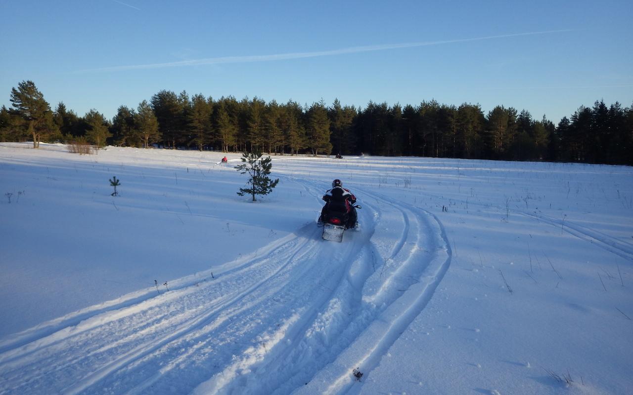 Mootorsaani safari Tallinna lähistel